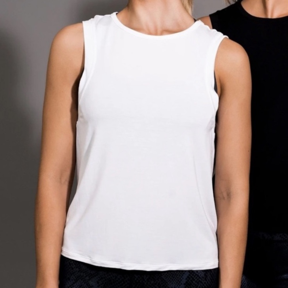 NEW IVL Collective Everyday Athletic Tank Top: White